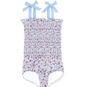 Minnow “Americana” Liberty of London floral print one piece swimsuit